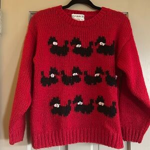Evian II Hand Knit Vintage Sweater